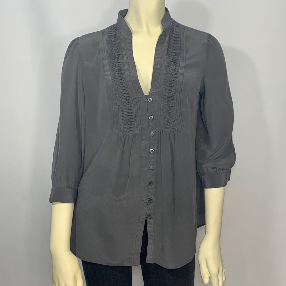 BANANA REPUBLIC Gray Blouse